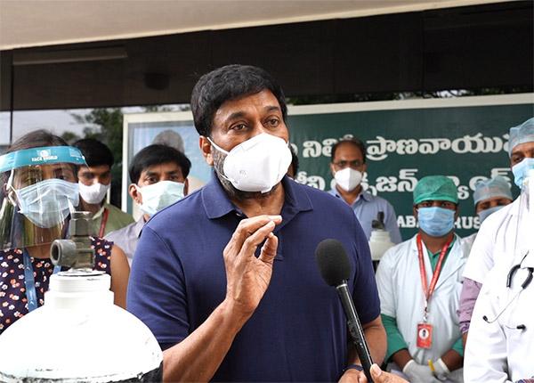 Chiranjeevi Begins Lives Saving Mission