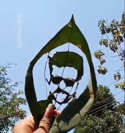 Pic Talk: Amazing Natural Art of Ram Charan