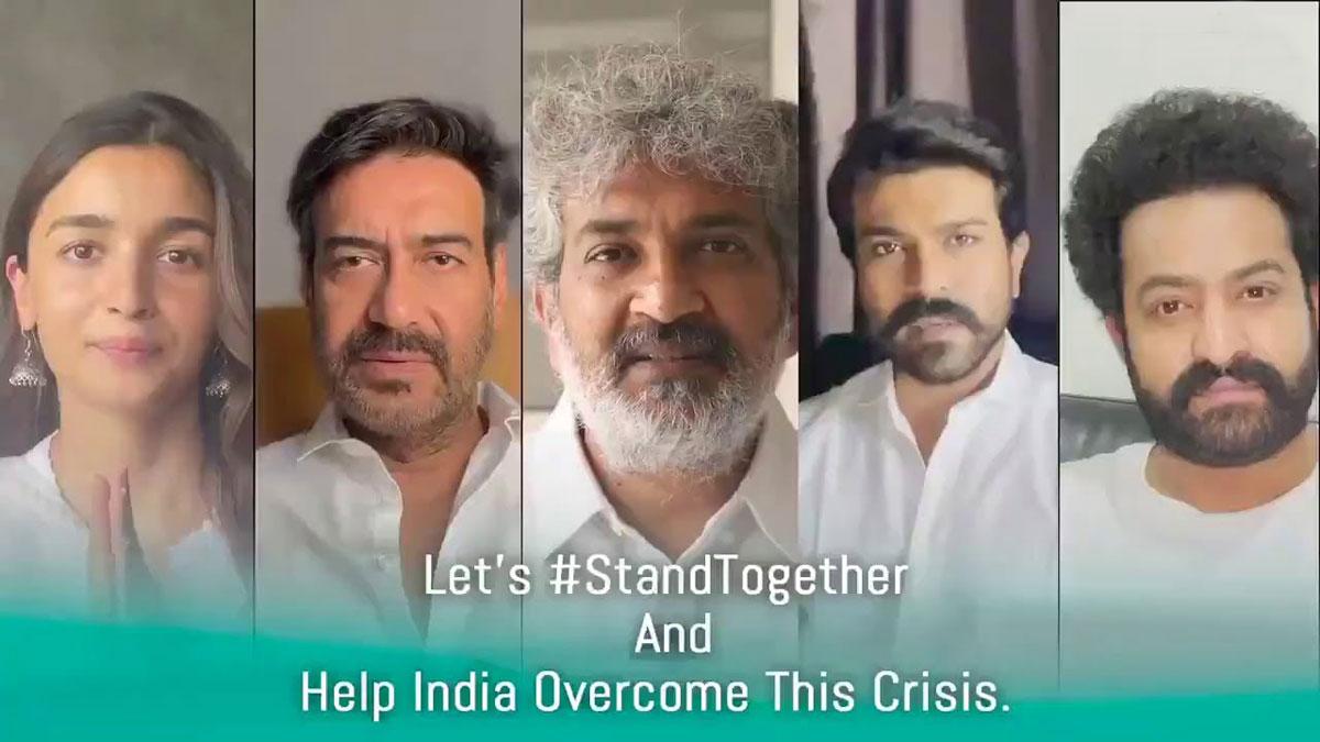 A Covid Awareness Video With Brand Rajamouli, And RRR Mark!