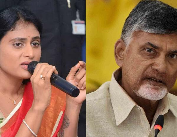 Sharmila Does The Same As Chandrababu