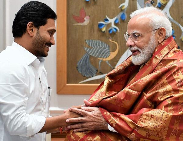 YS Jagan - Narendra Modi