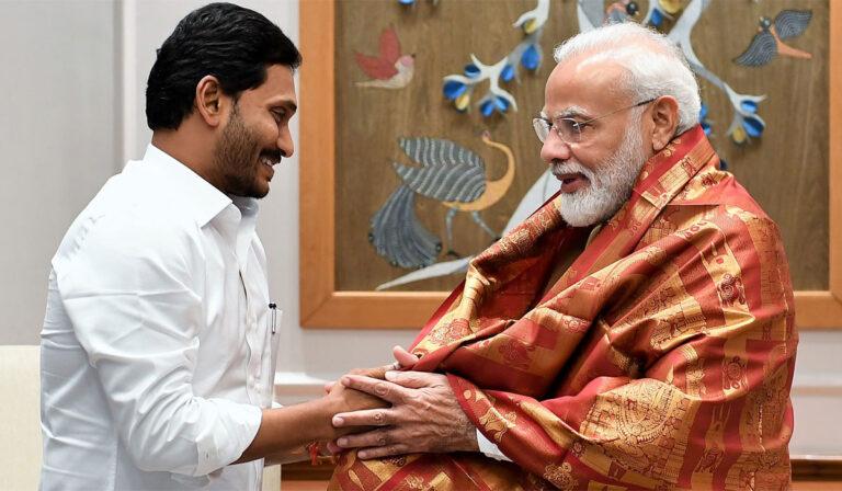 YS Jagan - Narendra Modi