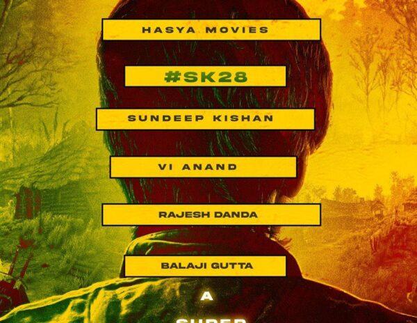 sundeep Kishan 28th Movie - Vi Anand