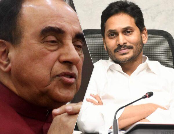 BJP Rajya Sabha MP Subramanian Swamy - YS Jagan