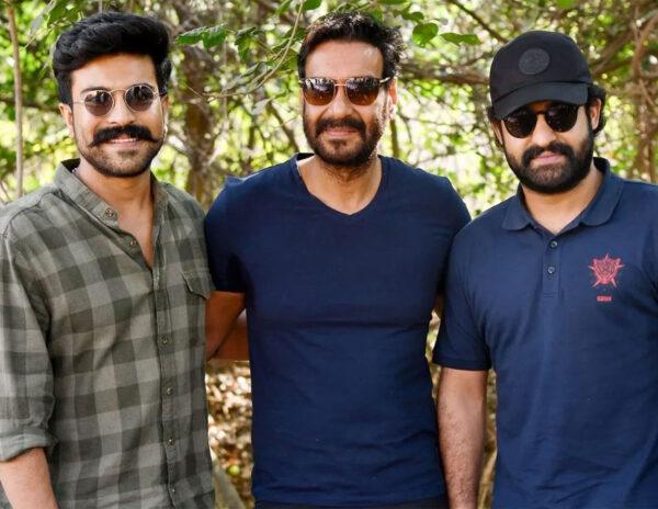 Ram Charan - Ajay Devgan -Jr NTR