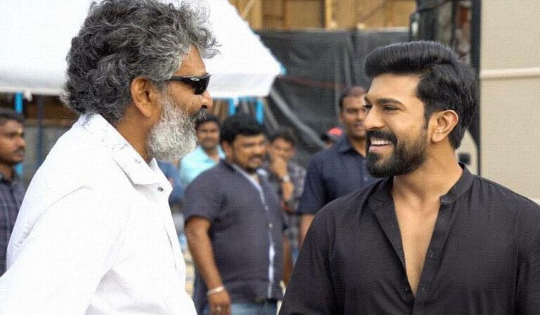 Ram Charan -Rajamouli RRR Shooting
