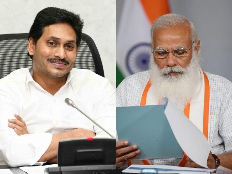 YS Jagan - Narendra Modi