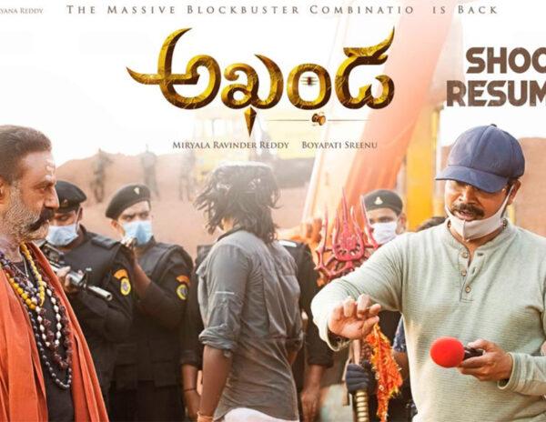Akhanda Working Still Positive Omen For Fans
