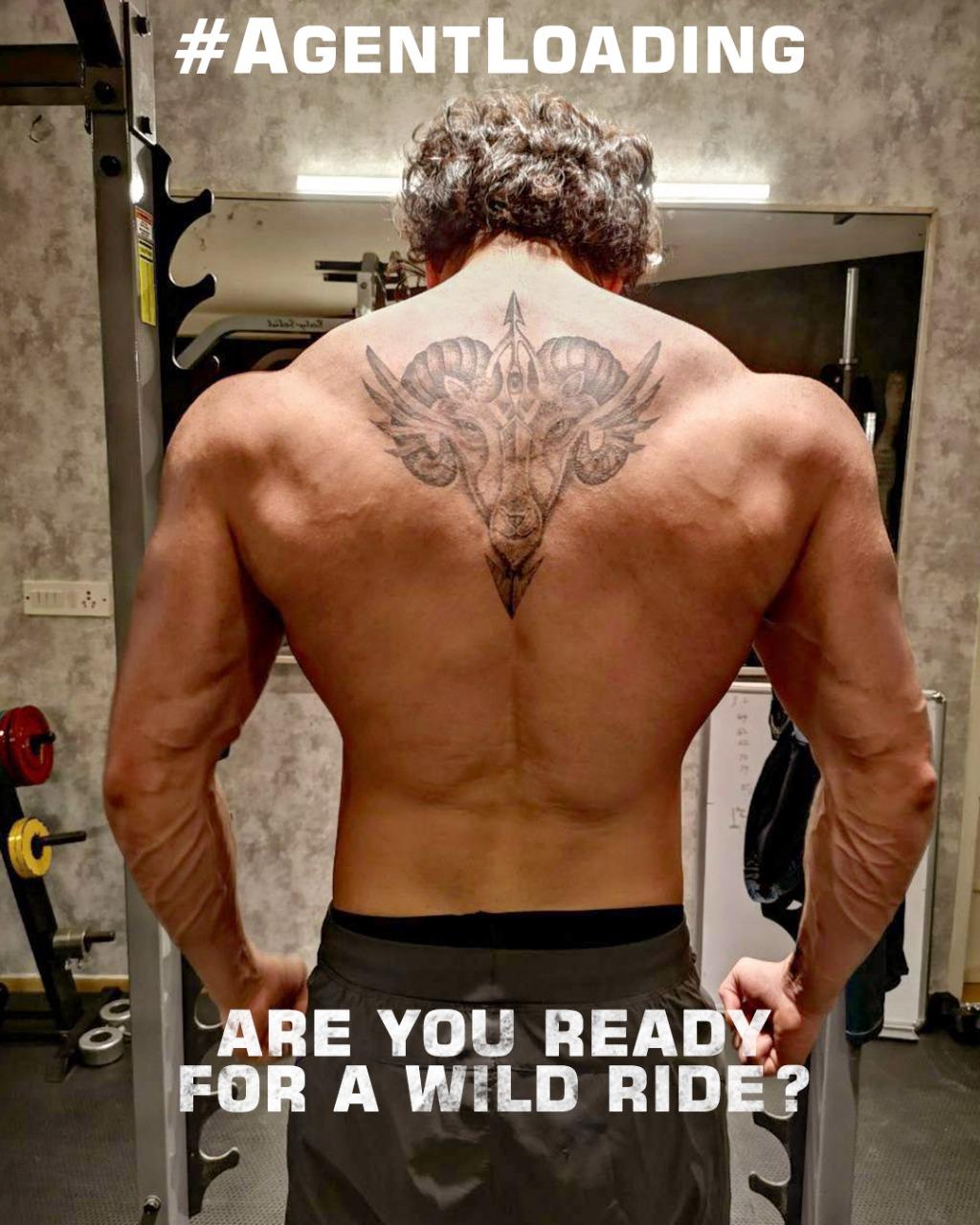 Akhil Akkineni Body building