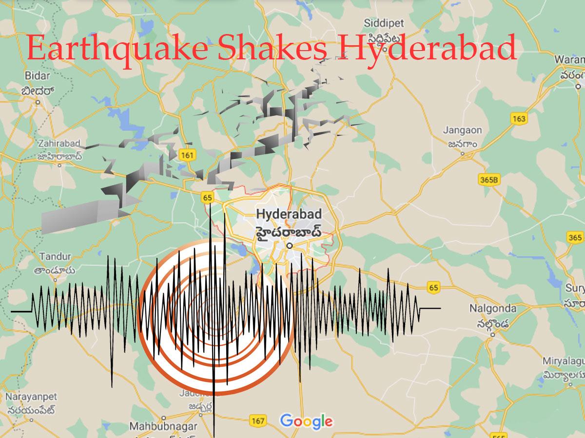 Earthquake Shakes Hyderabad 