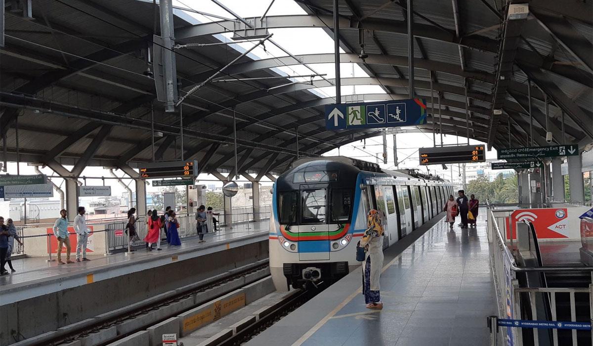 Whopping 1766.74 Crore Loss To Hyderabad Metro