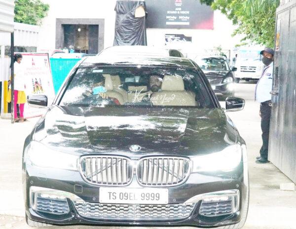 Pic Talk: Jr NTR Leaving EMK Sets