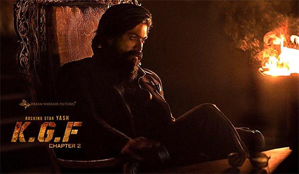 KGF 2 Into India Trends With Just One Poster