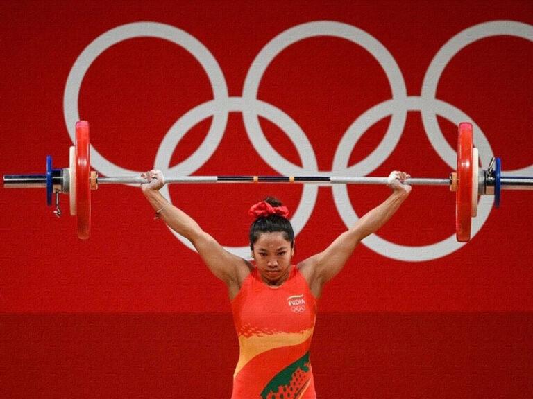 Mirabai Chanu Weight Lifting Tokyo Olympics 2021