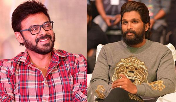 Venkatesh Makes It Difficult For Allu Arjun