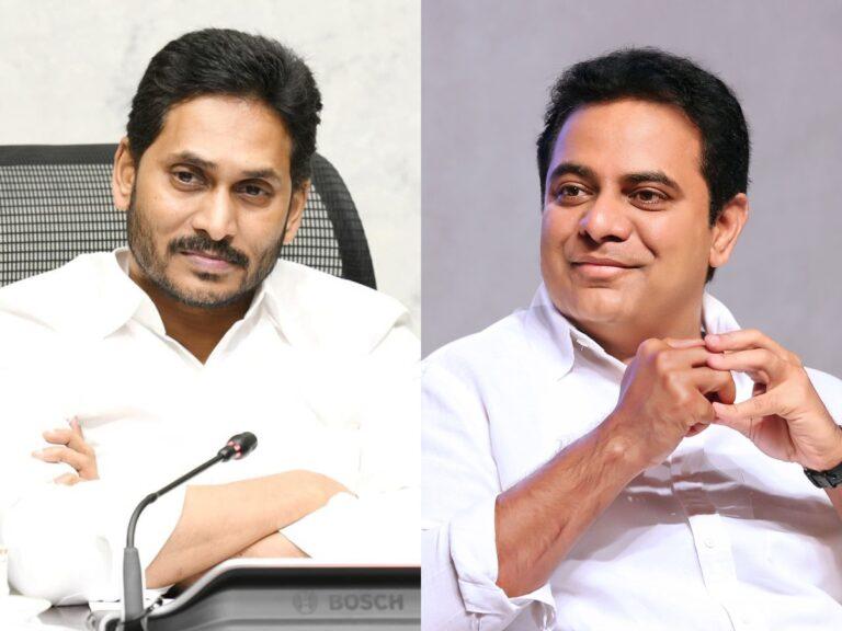 YS Jagan-KTR