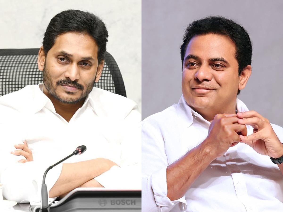 YS Jagan-KTR