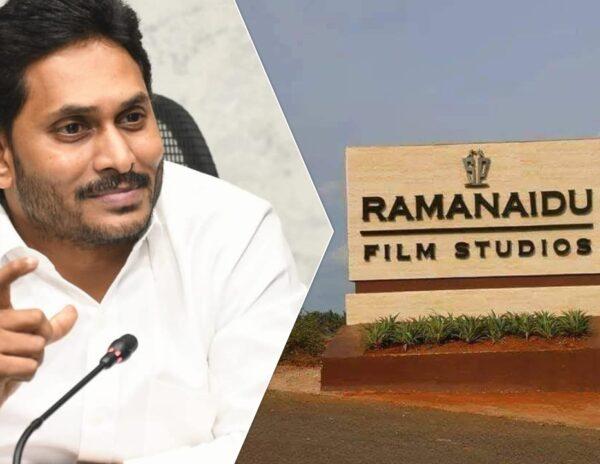 YS Jagan - Ramanaidu Studios Vizag