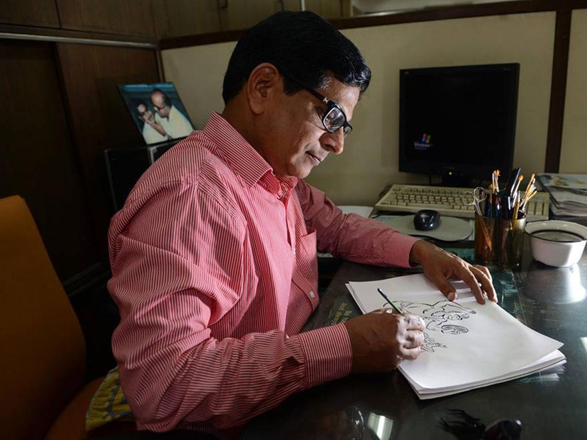 Cartoonist Sridhar