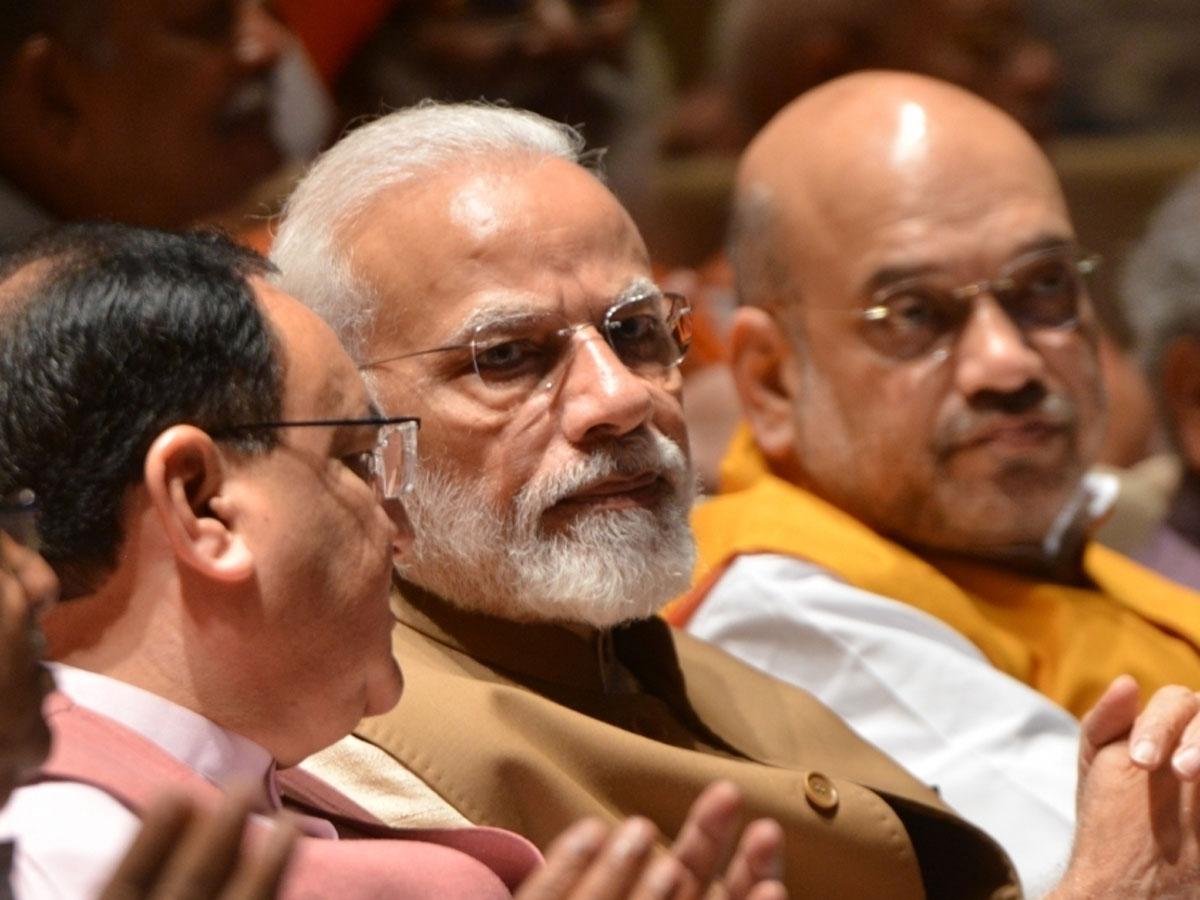 JP Nadda - Narendra Modi - Amit Shah