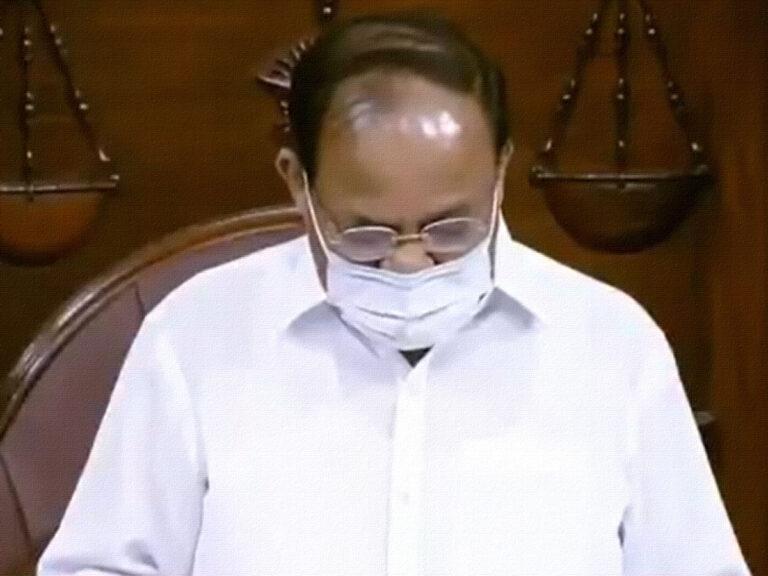 M Venkaiah Naidu - Emotional in Rajya Sabha
