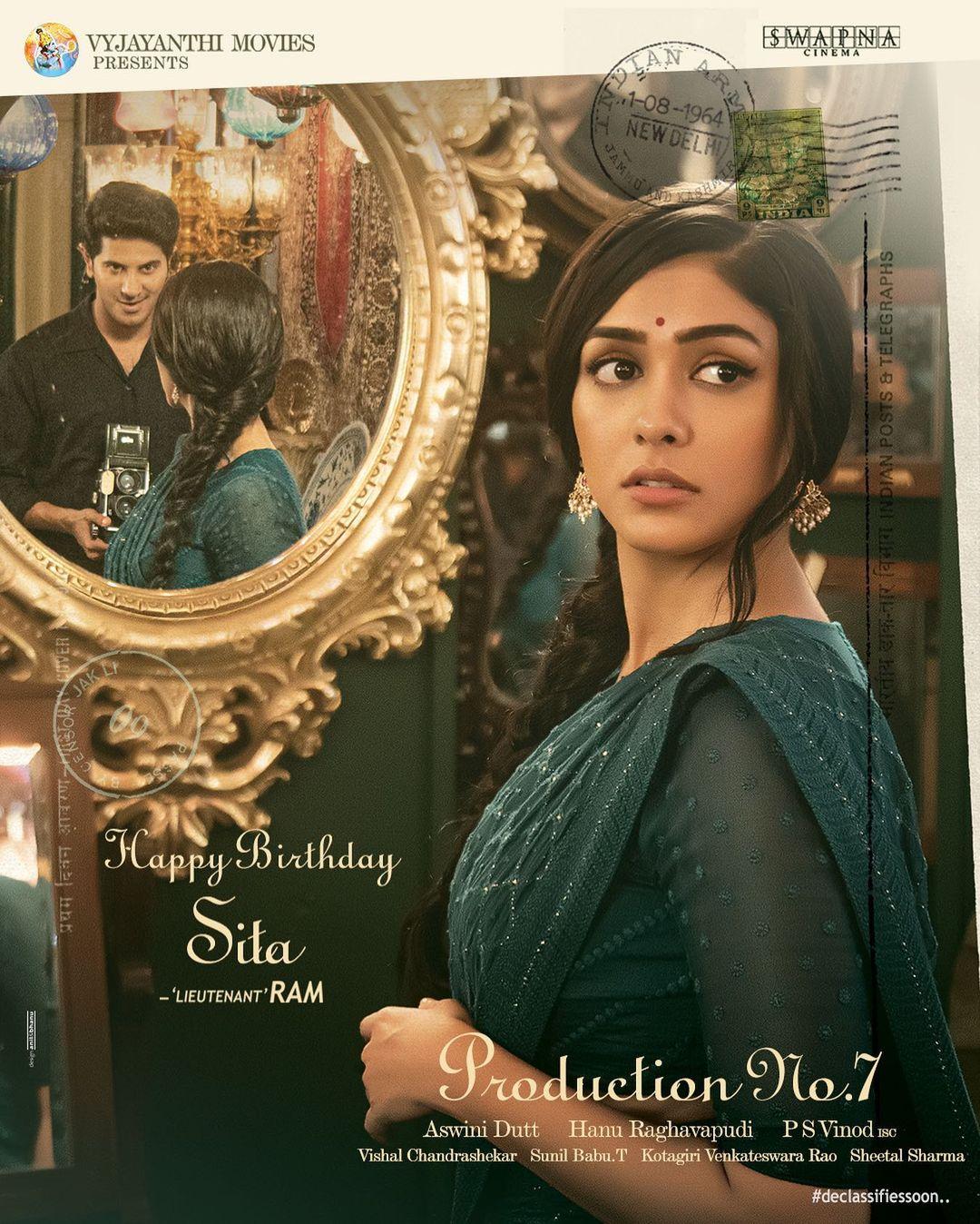 Mrunal Thakur #DulquerSalmaan 