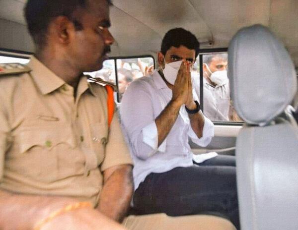 Nara Lokesh Arrested