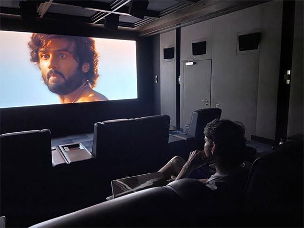 Pic Talk: The Luxurious Theater @ Home Of Mahesh Babu