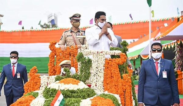 Viral Video: Jagan Wipes Face With Mask