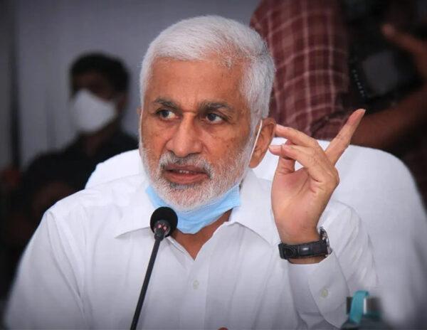 Vijayasaireddy comments on chandrababu naidu