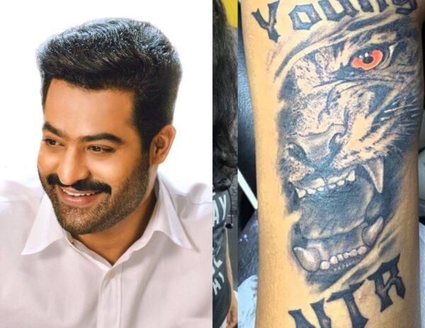 Jr NTR fan Tattoo