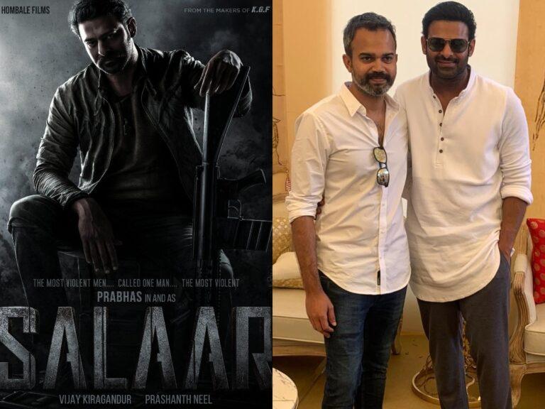 Salaar Prabhas- Prashanth Neel