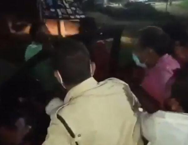 Viral Video: YSR Congress Cadre Thrash Janasena Leader