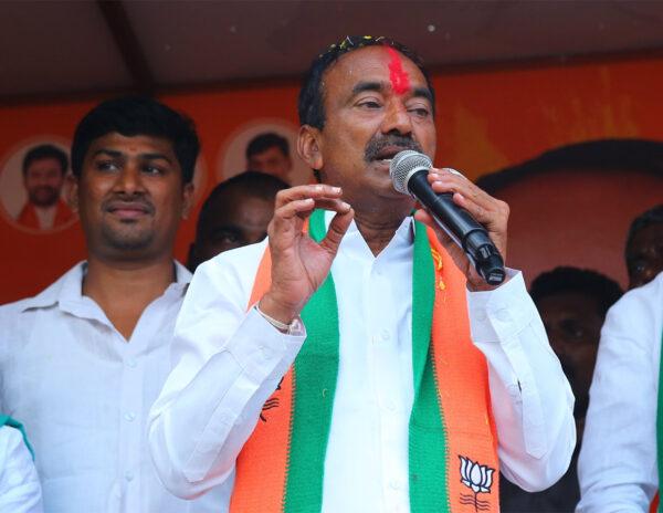 Huzurabad By-election: Eetela Rajender Commits A Blunder