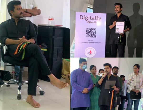 Like Father Like Son, Charan Impresses Media