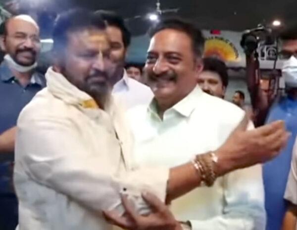 Maa Elections - Mohan Babu - Prakash Raj
