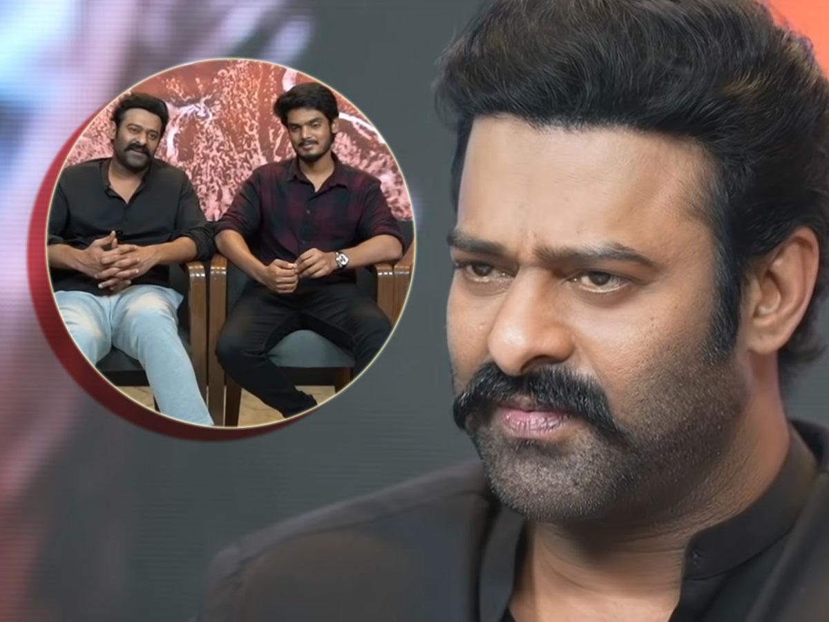 Prabhas Gave His One Full Day For The Young Actor