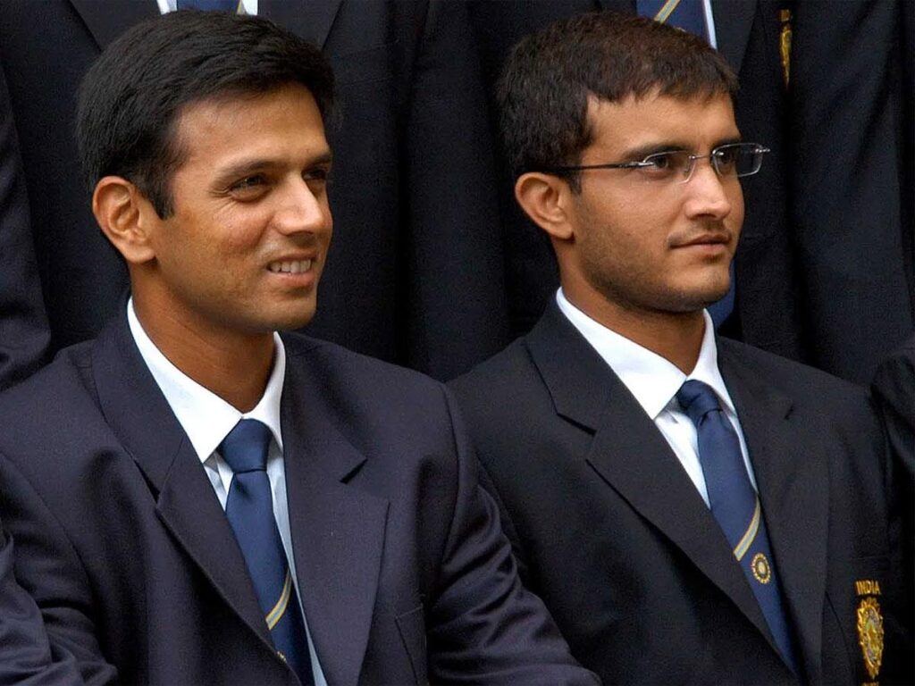 Rahul Dravid - Ganguly