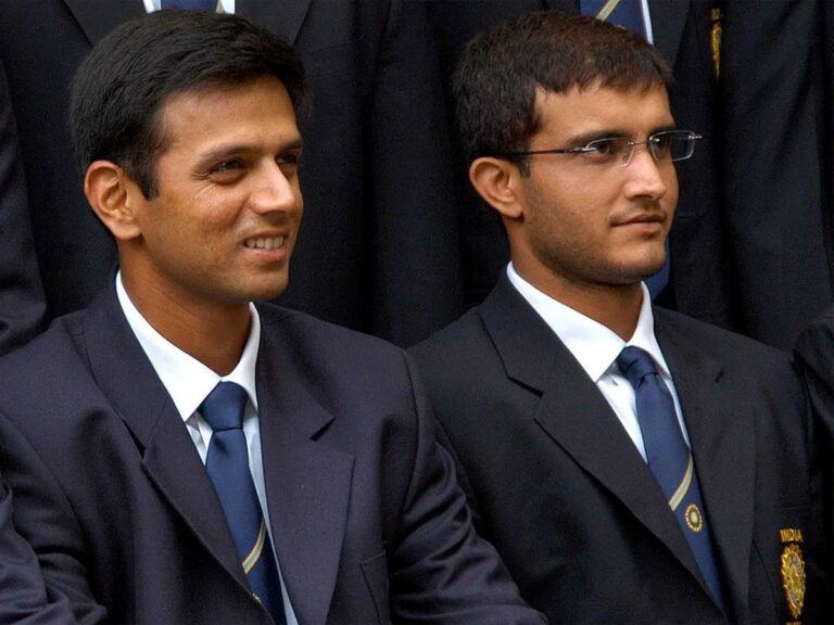 Rahul Dravid - Ganguly