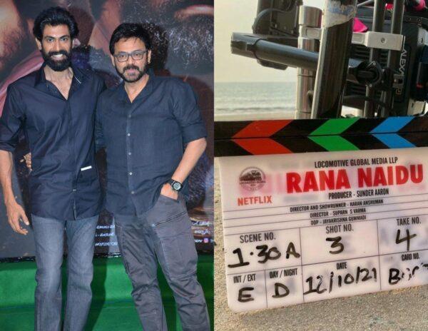 Rana And Venkatesh -Netflix Web Series Rana Naidu