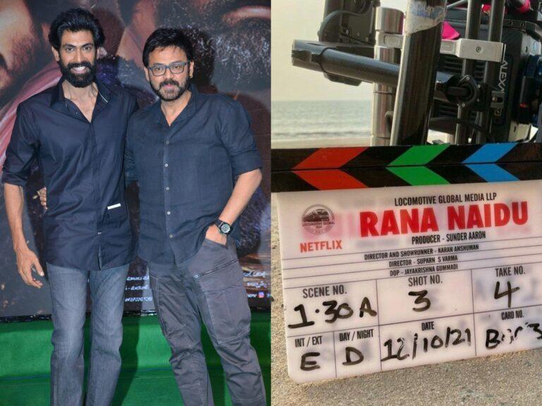 Rana And Venkatesh -Netflix Web Series Rana Naidu