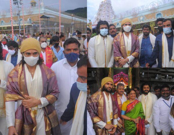 Vijay Deverakonda Prays In Tirumala