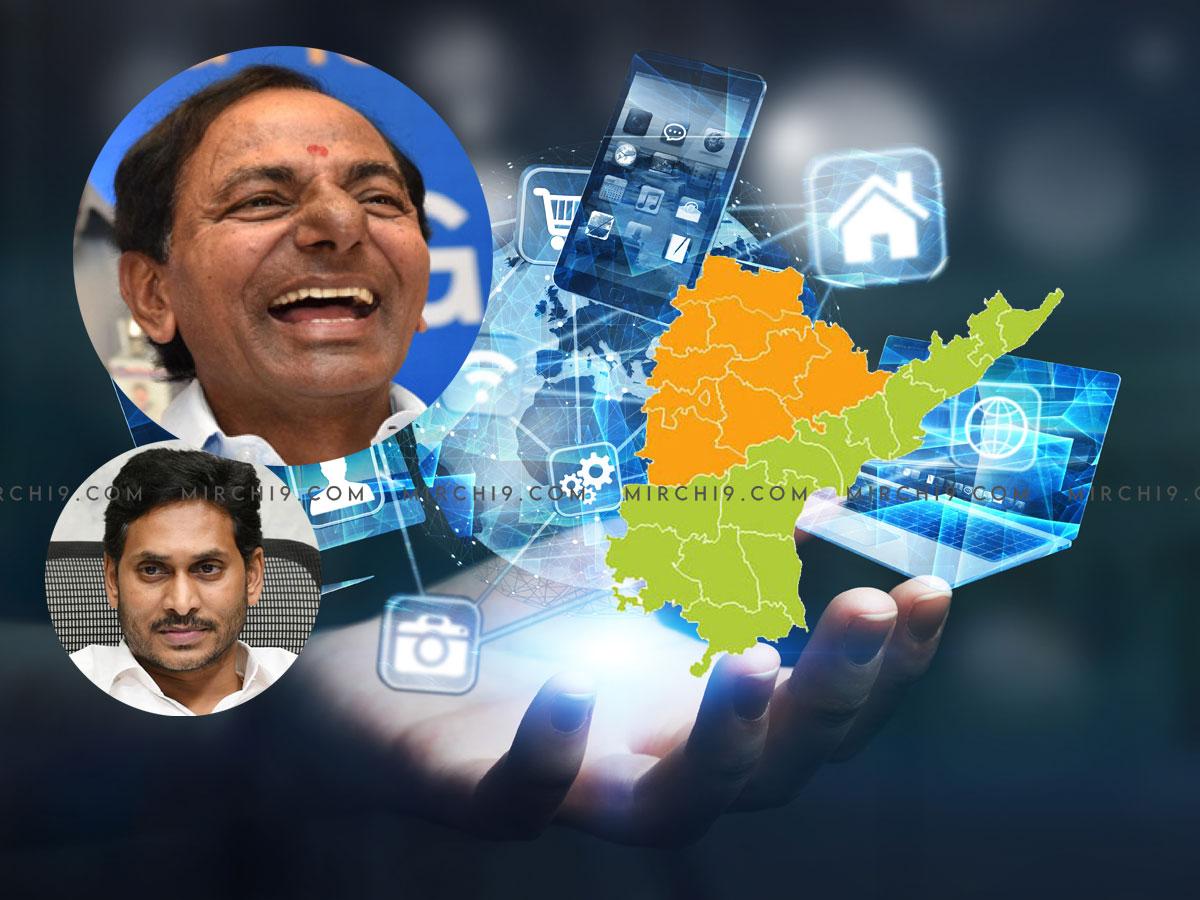 YS Jagan Andhra pradesh - KCR Telangana - IT Exports