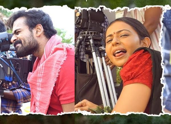 kondapolam movie making video