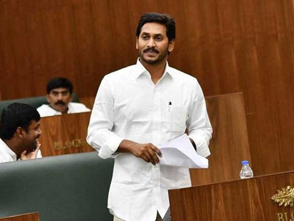 Jagan Mohan Reddy In Andhra Pradesh Assembly