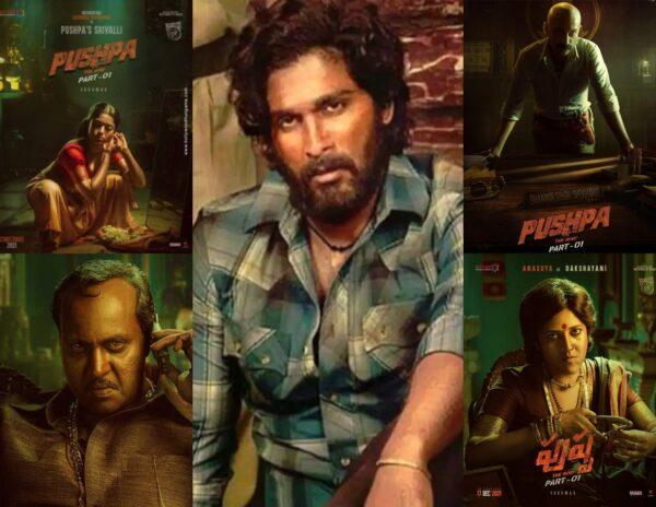 Allu Arjun Pushpa Posters
