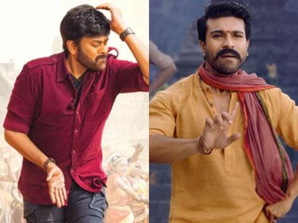 Chiranjeevi And Ram Charan dance in Acharya