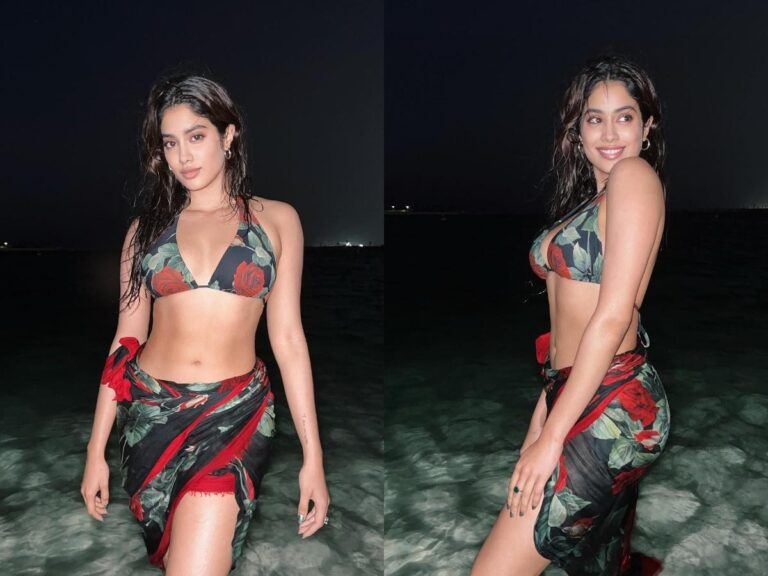Janhvi Kapoor Hot Bikini photoshoot