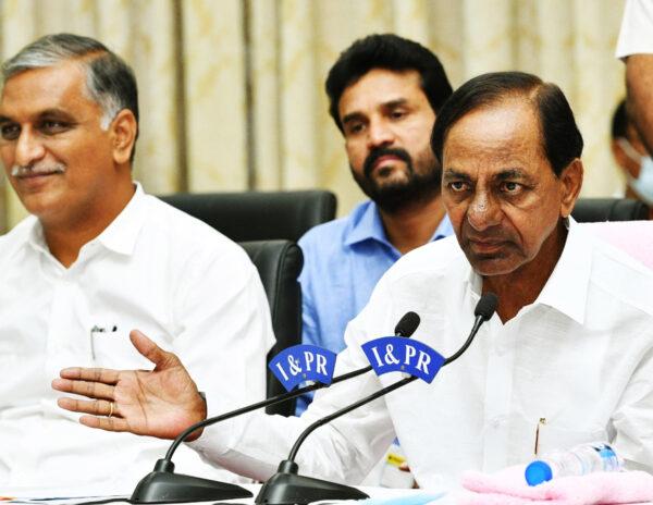 KCR Press Meet BJP