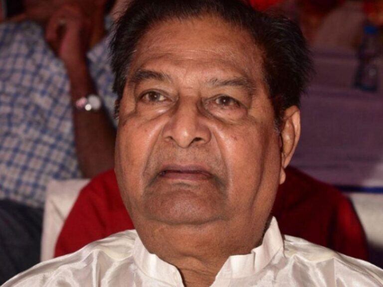Kaikala Satyanarayana Health condition